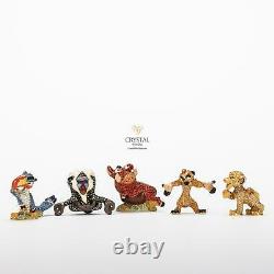Arribas Disney Figurine with Swarovski Crystals Lion King Set