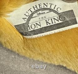 Authentic 1993 Disney Mattel The Lion King Baby Simba Stuffed Animal Plush Vtg