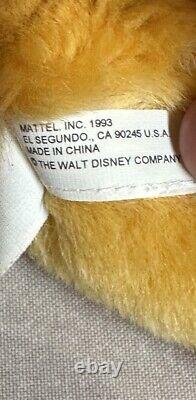 Authentic 1993 Disney Mattel The Lion King Baby Simba Stuffed Animal Plush Vtg