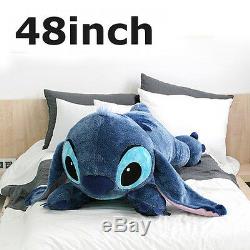 BNWT Soft 48inch Huge Giant Stitch Plush Toy Cushion Bed Body Pillow Decoration