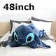 Bnwt Soft 48inch Huge Giant Stitch Plush Toy Cushion Bed Body Pillow Decoration