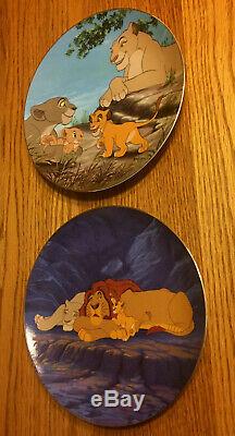 Bradford Exchange Disney The Lion King Collector Plates Complete Set of 12