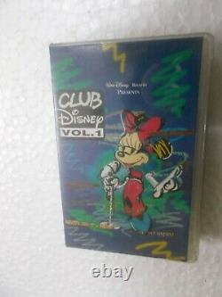 CLUB DISNEY lion king alladin toy story little mermaid CASSETTE INDIA CLAMSHELL