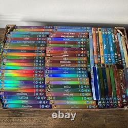 Collectible Disney DVD collection O-ring sleeve Bundle x70 65x dvds 5x Blu-ray