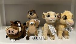 D23 Expo Exclusive Disney Steiff The Lion King Set Of 4 Plush