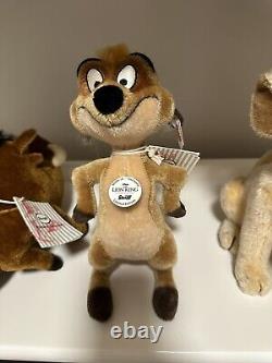 D23 Expo Exclusive Disney Steiff The Lion King Set Of 4 Plush