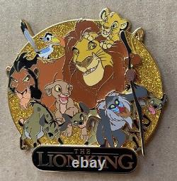 DEC Lion King Character Cluster Pin LE250 Simba Scar Mufasa Disney Nala Rafiki