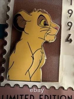 DEC Simba 1994 Commemorative Animal Stamp Series 4 Lion King LE 250