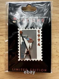 DEC TWDC Commemorative Animal Stamp Rafiki LE Pin from The Lion King