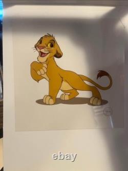 DISNEY LION KING LIMITED EDITION CEL SET & CERTIFICATE & Rare