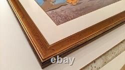 DISNEY LION KING Simba Nala LIMITED EDITION ANIMATION CEL