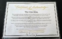 DISNEY LION KING Simba Nala LIMITED EDITION ANIMATION CEL