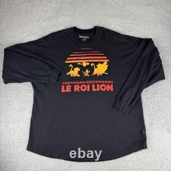 DISNEY SPIRIT JERSEY DISNEYLAND PARIS LE ROI LION The Lion King SZ XL Rare