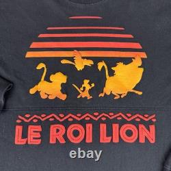 DISNEY SPIRIT JERSEY DISNEYLAND PARIS LE ROI LION The Lion King SZ XL Rare
