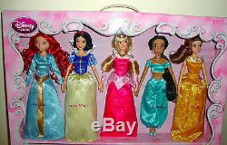 DISNEY STORE PRINCESS CLASSIC 12 DOLL COLLECTION with11 DOLLS- Ariel, Cinderella+