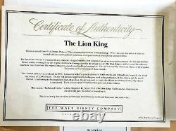 DISNEY THE LION KING (1994) Rafiki & Simba FRAMED SERICEL LIMITED EDITION 5000