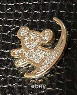 DISNEY TREASURES LION KING DIAMOND Pendant 925 STERLING SILVER/10K YG