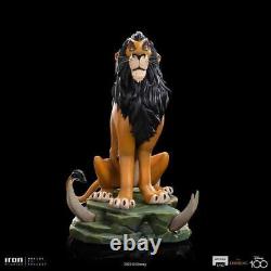 DISNEY The Lion King Scar Regular 1/10 Art Scale Statue Iron Studios