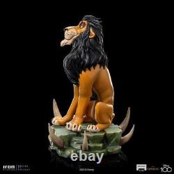 DISNEY The Lion King Scar Regular 1/10 Art Scale Statue Iron Studios