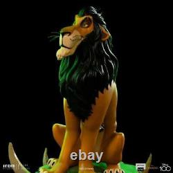 DISNEY The Lion King Scar Regular 1/10 Art Scale Statue Iron Studios