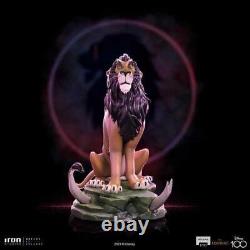 DISNEY The Lion King Scar Regular 1/10 Art Scale Statue Iron Studios