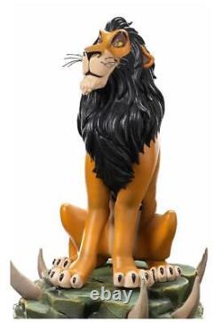 DISNEY The Lion King Scar Regular 1/10 Art Scale Statue Iron Studios