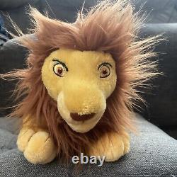 DISNEY WORLD Lion King ADULT SIMBA 9 Bean Bag / Plush NWT Park Exclusive RARE