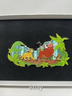 DLP Lion King Jumbo Pin LE 400 Simba, Timon and Pumba walking Sold Out