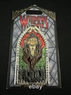 DLR Disney LE 2000 Pin of the Month Windows of Evil Scar Lion King