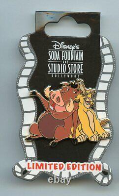 DSF Disney The Lion King Simba Pumbaa & Timon Singing Surprise LE 150 Pin