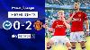 Dalot And Hojlund Strike As Reds End With Win Brighton 0 2 Man United Premier League Highlights