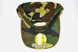 Damier Langevinè Trendy Distressed Camo Designer Baseball Cap Lion Hat