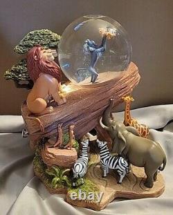 Disney 1994 Lion King Musical Snow Globe Circle Of Life (Rare!)