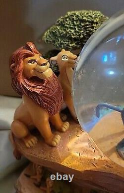 Disney 1994 Lion King Musical Snow Globe Circle Of Life (Rare!)