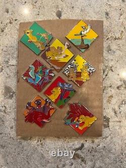 Disney 2023 Mystery Pin lion king I just cant wait to be king Complete Set