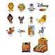 Disney 3d Pvc Bag Clips The Lion King 30th Anniversary Display (24)