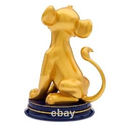 Disney 50th Anniversary Fab 50 SIMBA THE LION KING 8.5 GOLDEN STATUE