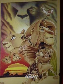 Disney Acme LION KING LE 100 pin Simba Scar Timon & Pumba