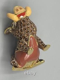 Disney Arribas Bros/Swarovski PUMBAA LION KING Limited Jeweled Figurine RARE NIB
