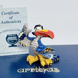 Disney Arribas Brothers Zazu Lion King Jeweled Swarovski Figurine
