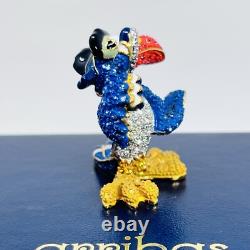 Disney Arribas Brothers Zazu Lion King Jeweled Swarovski Figurine