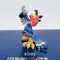 Disney Arribas Brothers Zazu Lion King Jeweled Swarovski Figurine