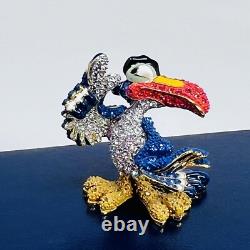 Disney Arribas Brothers Zazu Lion King Jeweled Swarovski Figurine