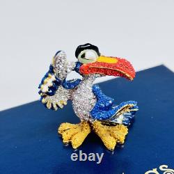 Disney Arribas Brothers Zazu Lion King Jeweled Swarovski Figurine