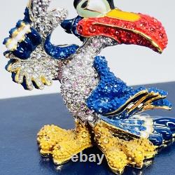 Disney Arribas Brothers Zazu Lion King Jeweled Swarovski Figurine