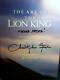 Disney Art Of The Lion King Book Finch Signed