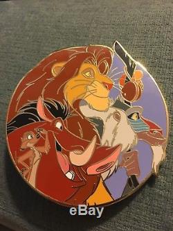 Disney Auctions Lion King Jumbo Round Pin LE 100