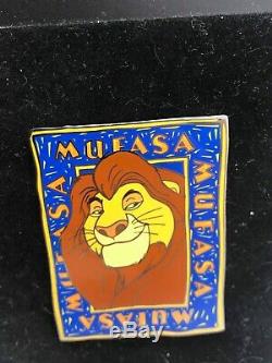 Disney Auctions Mufasa LE 100 Pin Lion King Character Set #2 Simba Nala Sarabi