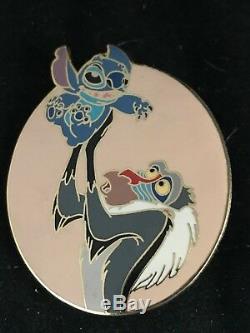 Disney Auctions P. I. N. S. LION KING Stitch & Rafiki Pride Rock Pin 32706