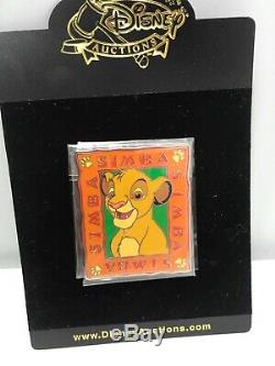 Disney Auctions Young Simba LE 100 Pin Lion King Characters Set #1 Nala Mufasa